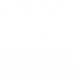 KW Professional Organizers Logo - White - Transparent - Small