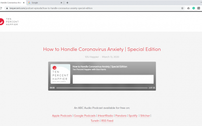 How to Handle Covid-19 (Coronavirus) Anxiety