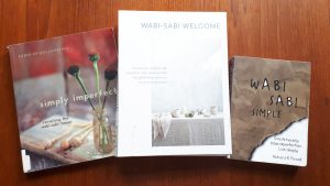 Three Books - Simply Imperfect - Wabi-Sabi Welcome - Wabi Sabi Simple - KW Professional Organizers