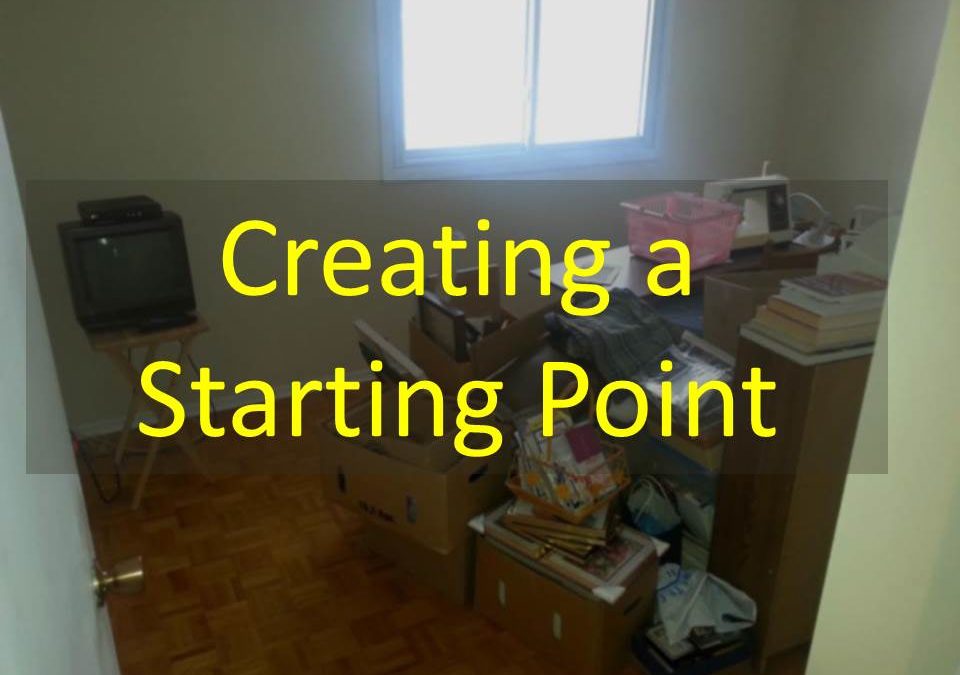 Creating a Starting Point.
