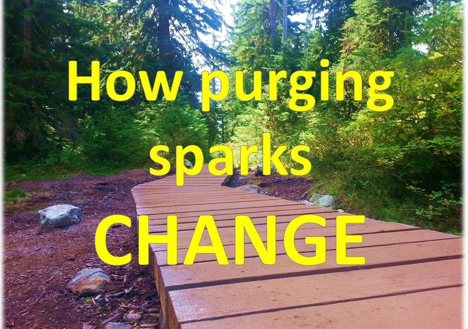 How purging sparks change